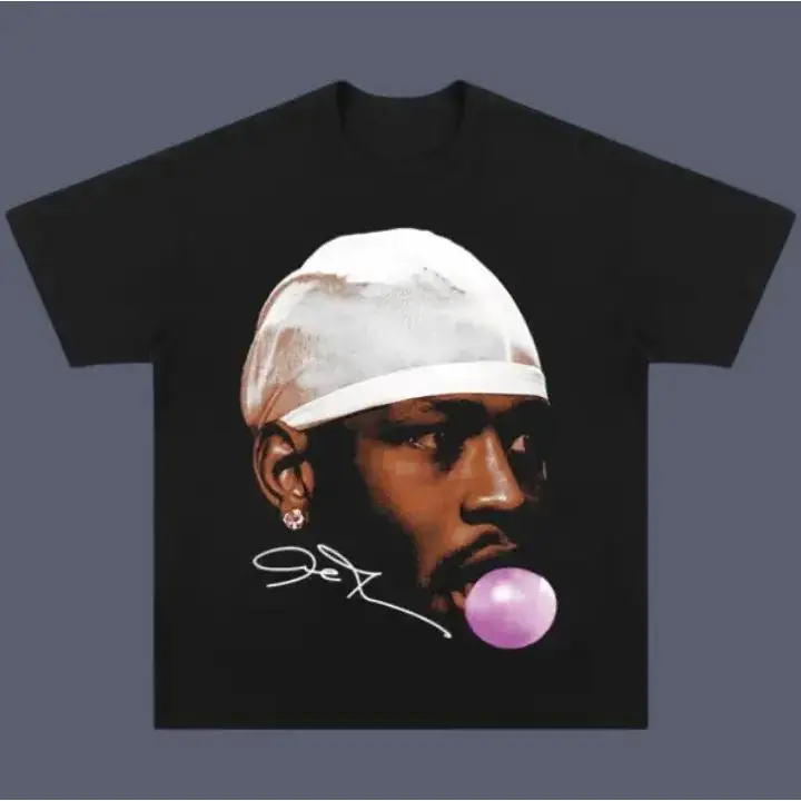 ALLEN IVERSON Bubblegum Vintage Tee, ALLEN IVERSON T-Shirt, Unisex Basketball Shirt, Graphic Tees, Sweatshirt Menswear Womenswear Streetwear