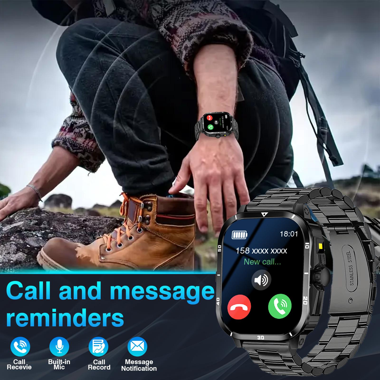 Smart Watch, Wireless Connection, Answering/dialing Function, Information Reminder and Push, Precise Step Counter and Multiple Exercise Modes, Sports Smart Watch, Weather Updates, Durable Design, Suitable for Everyone, Digital Smart Watch