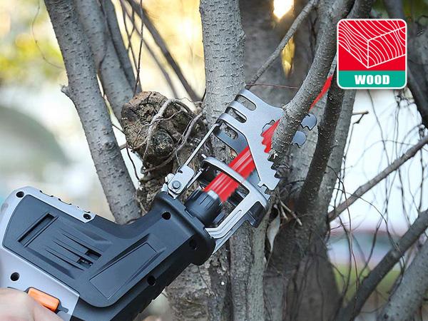 20-Piece Ultimate Reciprocating Saw Blade Set, Premium 6 & 8 Inch Wood and Metal Cutting Blades with Storage Box for Pruning, Wood, and Metal Cutting Tools