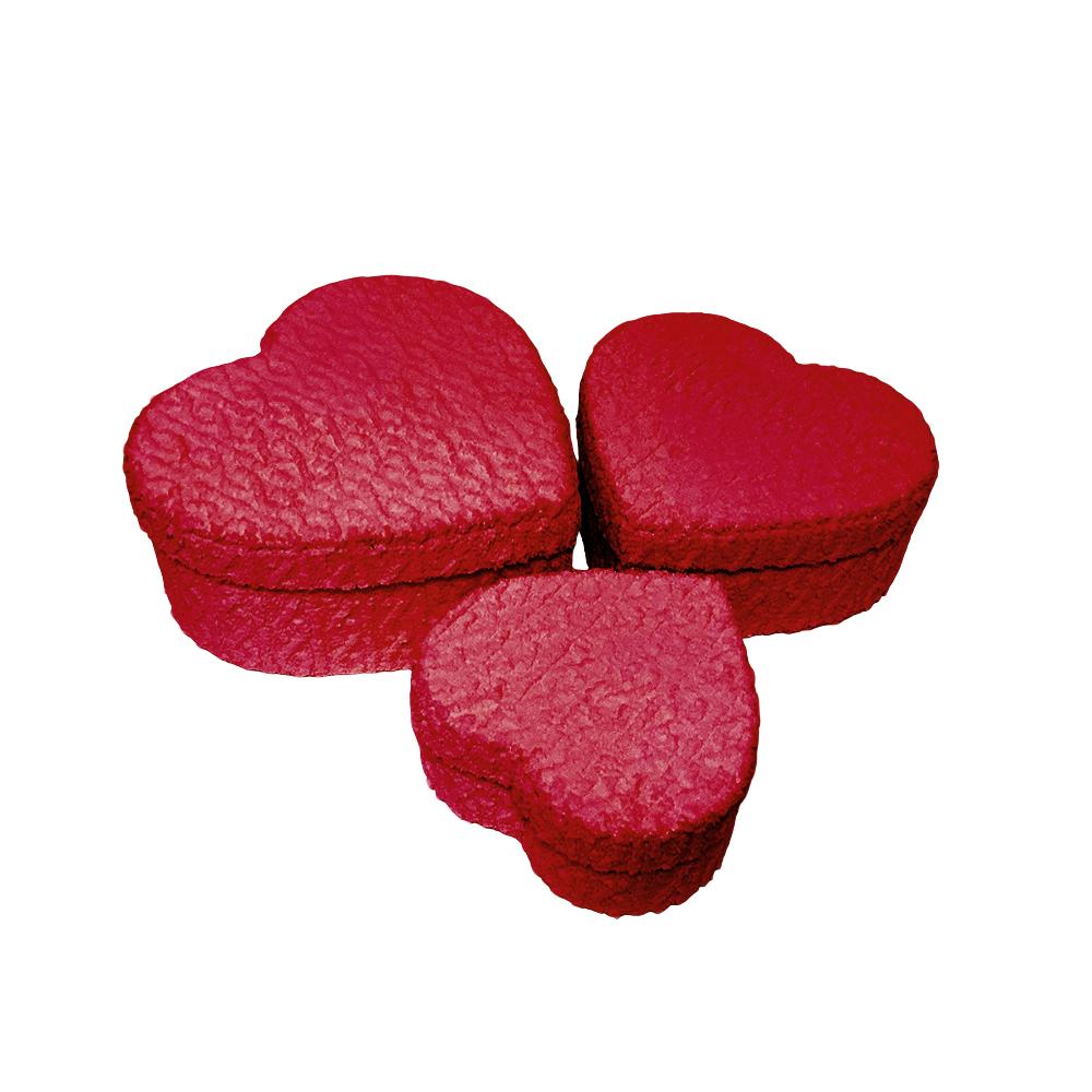 Heart Shape Gift Box Set, Paperboard and Velvet Material, Elegant Design, Perfect for Valentine's Day and Weddings, Ceremony Gift Box