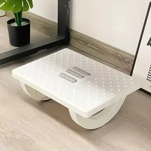 1pc Footrest Under Desk, Massage Foot Pedal, Relieve Fatigue, Prevent Crossed Legs, Ideal for Office or Desk Use, Comfortable and Ergonomic