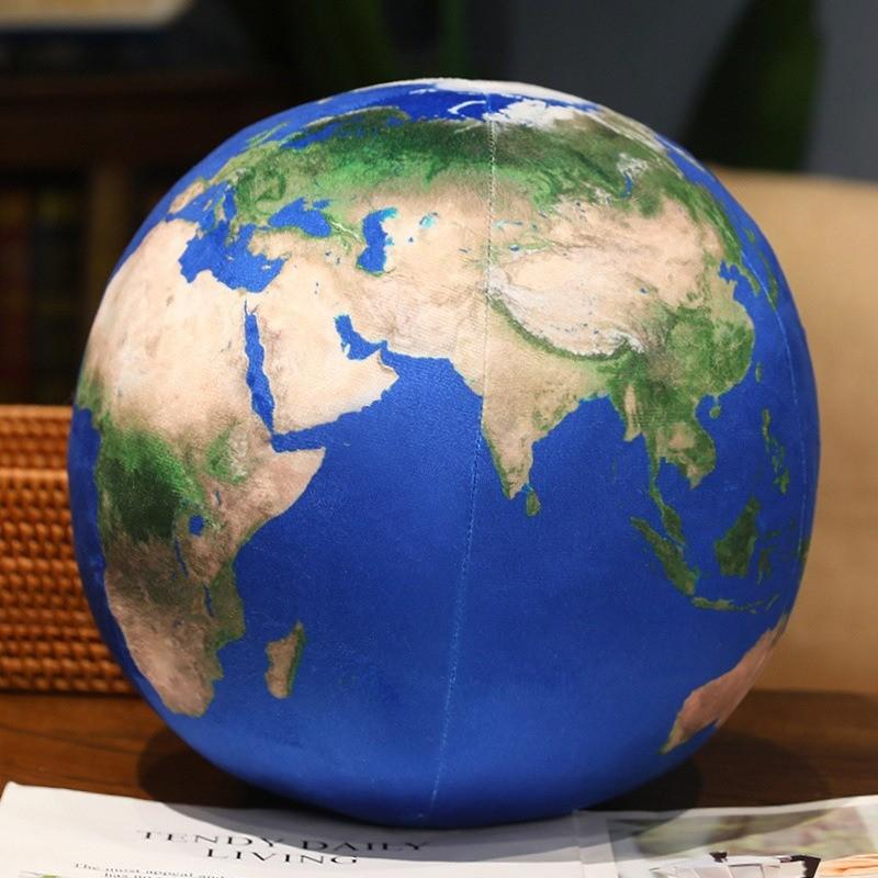 Plush Planet Stuffed Toys, Cosmic Decorative Pillow, Sofa Home Decoration, Eight Planets Plushies, Universe Ornament, Living Room Accent