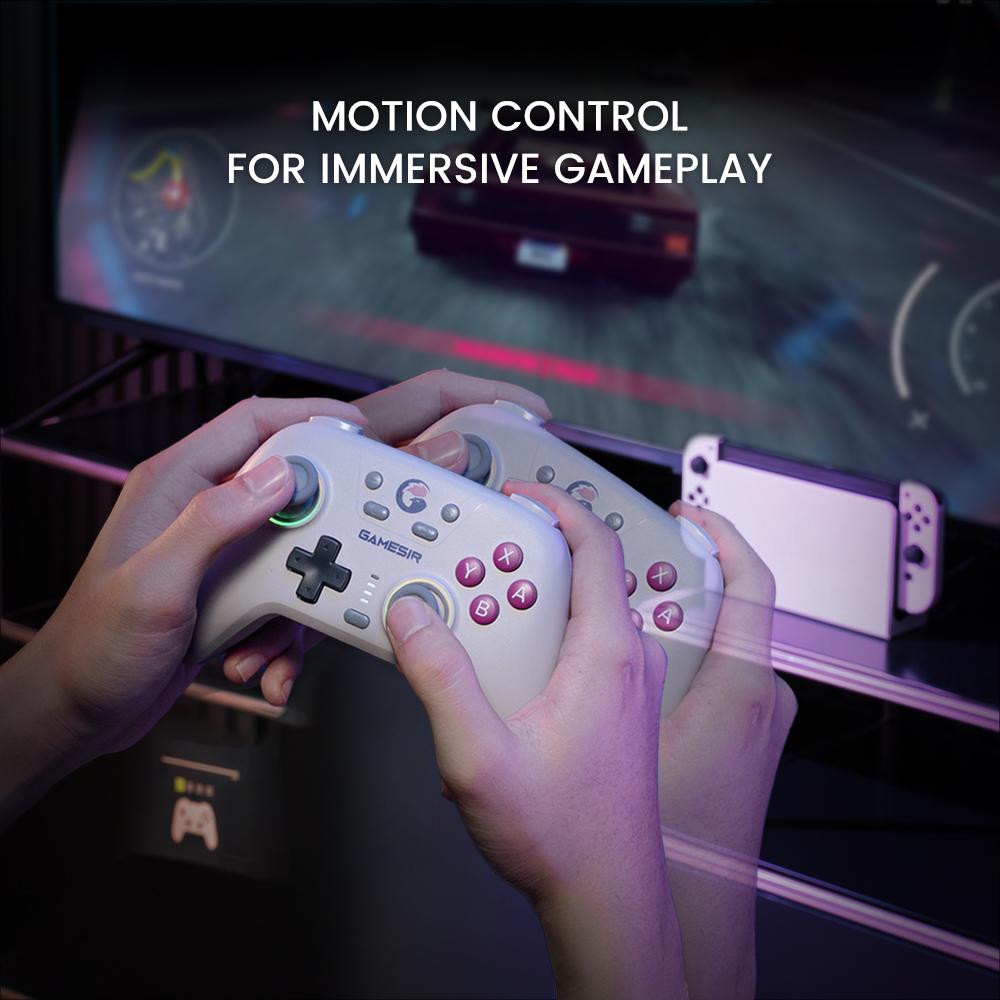 GameSir Nova (Not Compatible with Xbox) HD Rumble Wireless Controller for NS Switch/PC/iOS/Android/Steam