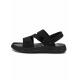 Men's Solid Color Dual-Wear Velcro Sandals Thick-Soled Breathable Beach Shoes Non-Slip Wear-Resistant Outdoor Water-Slippers