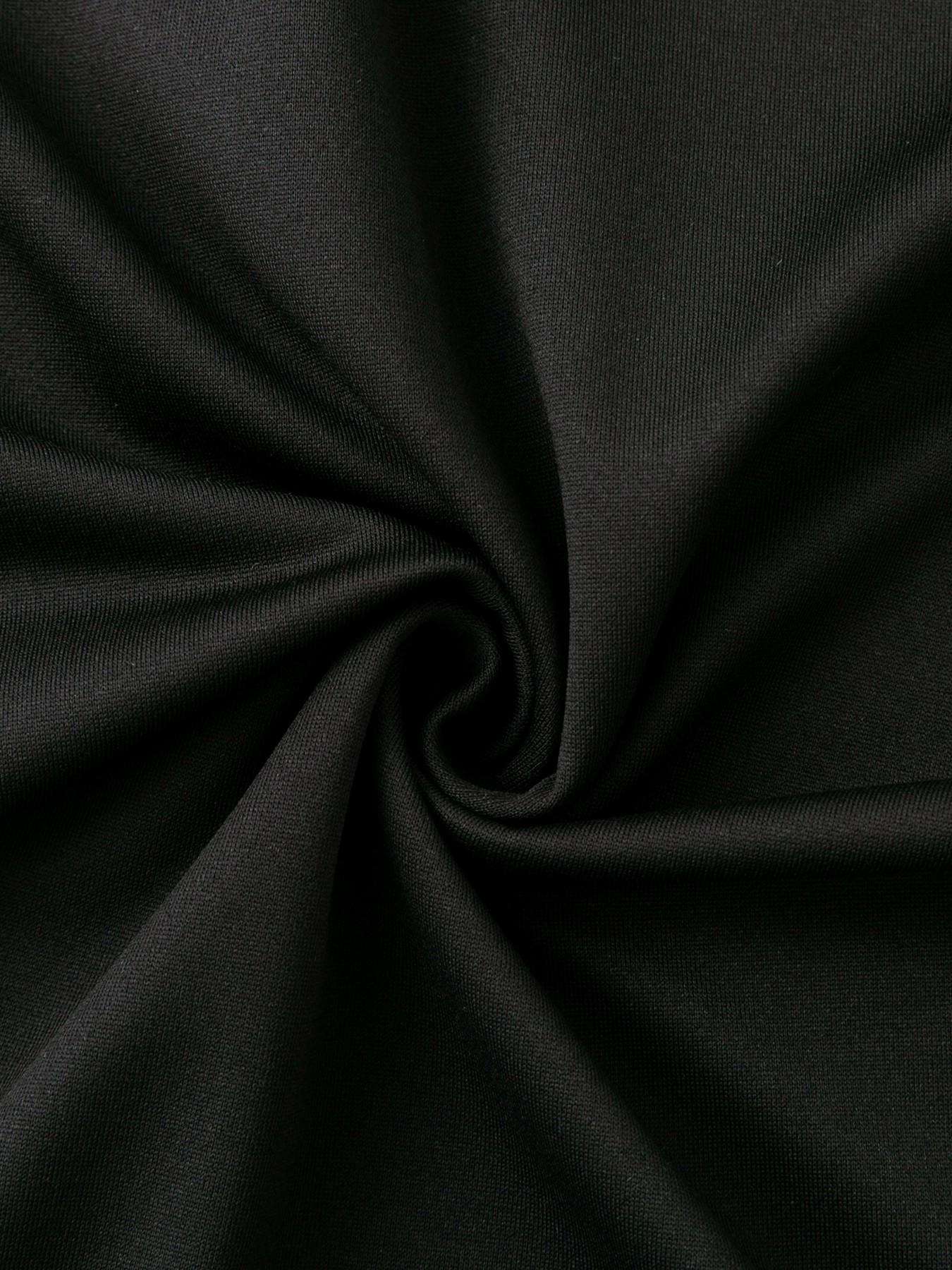 Men's Casual T-Shirt with Casablanca Letter Print, Fashion Double-Sided Graphic Tee, Round Neck, Comfortable Polyester, Streetwear