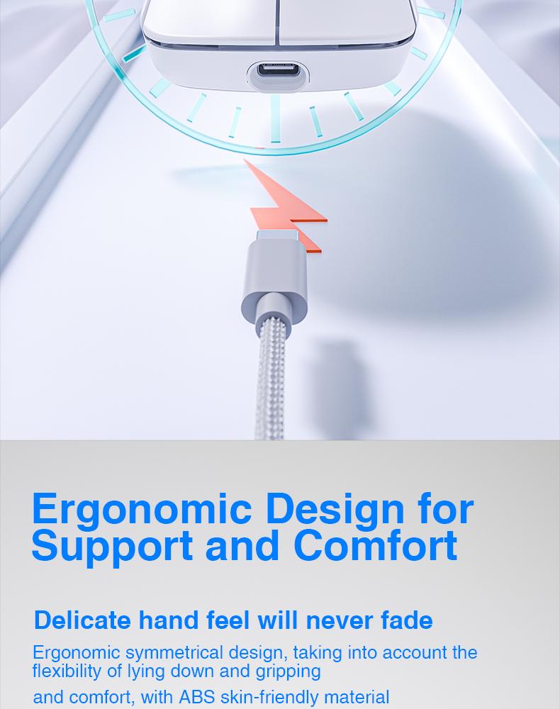 AULA SC680 Wireless Gaming Mouse, Tri-Mode 2.4G/BT5.0/USB-C Gaming Mouse, 10000 DPI Rechargeable Wireless Mouse, Gaming Mouse with 6 Programmable Buttons and Summer Anti-Slip Stickers, Office Desktop Laptop Accessories TikTokShopfalldealsforyou