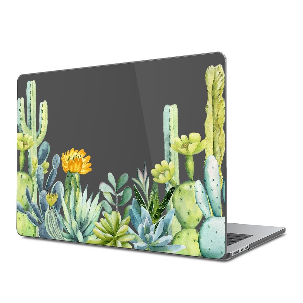 CASEBOOK Cactus Pattern Laptop Case, Laptop Protective Cover, Laptop Protector for MacBook Air Pro
