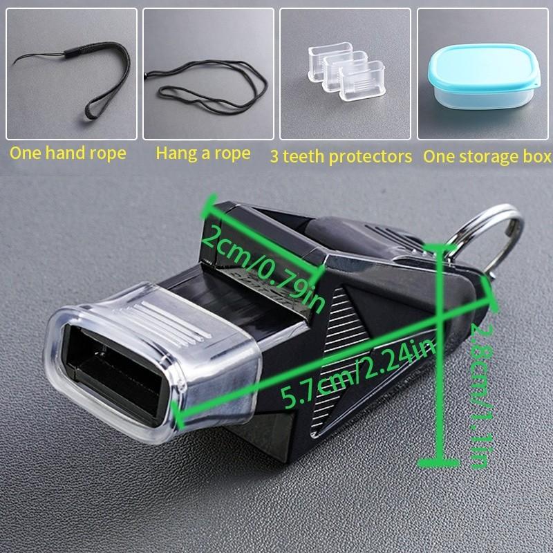 Portable Whistle with Lanyard, 1 Count Professional Training Whistle, Emergency Whistle, Outdoor Sports Whistle for Coach, Referee and Official
