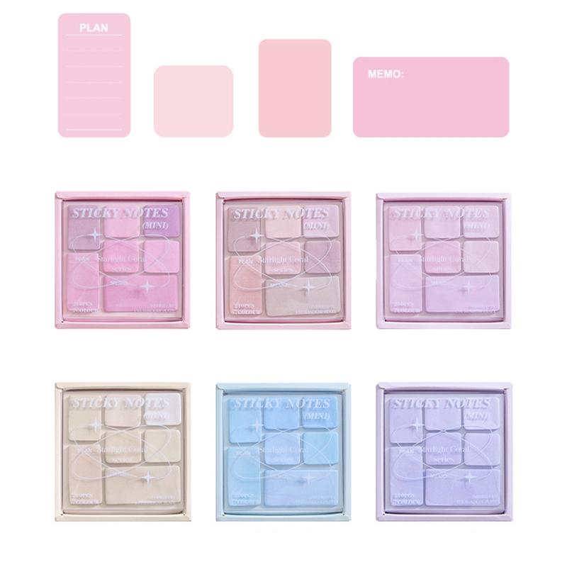 210 Sheets Sticky Notes Sticky Labels Creative Reusable Index Tabs Colorful Markers, Student Study Supplies, Office Organization, School Essentials