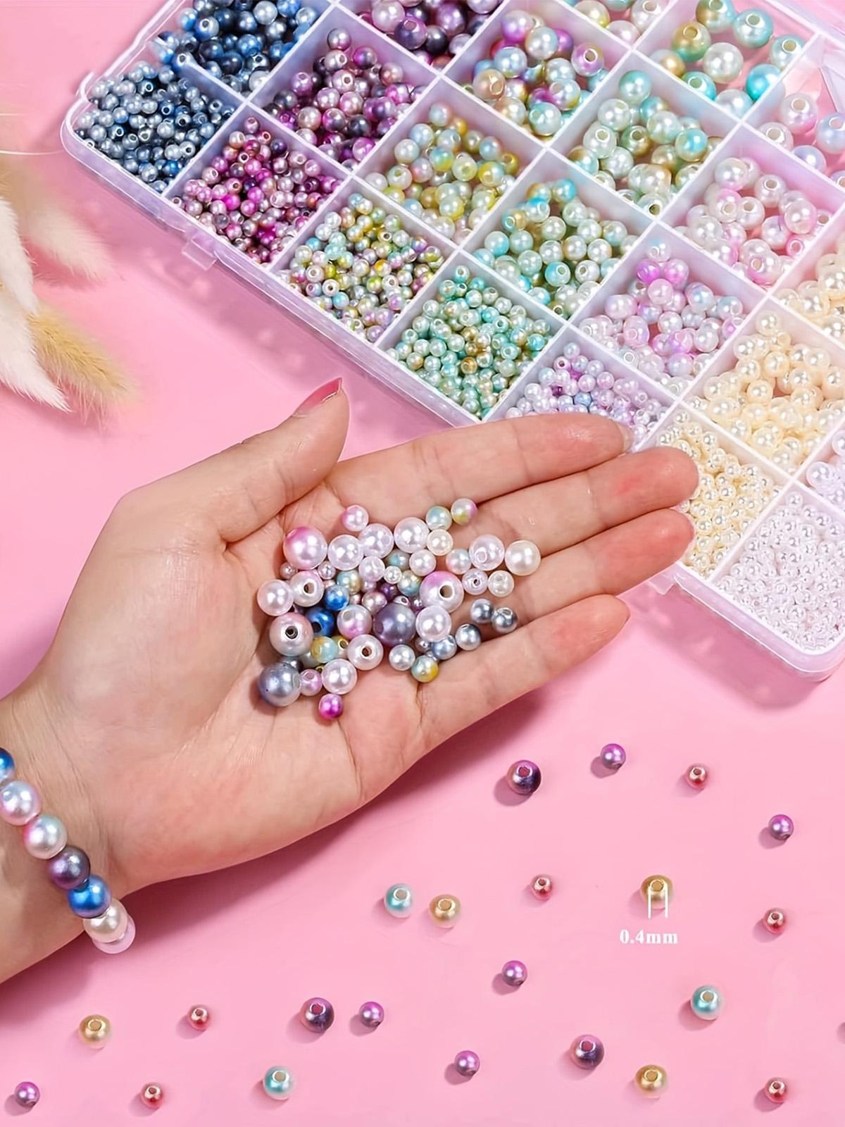 Handmade Jewelry Making Kit, Ideal for Bracelets, Necklaces, Keychains, Craft Accessories, Fashion Gift Set, All Seasons Casual Style