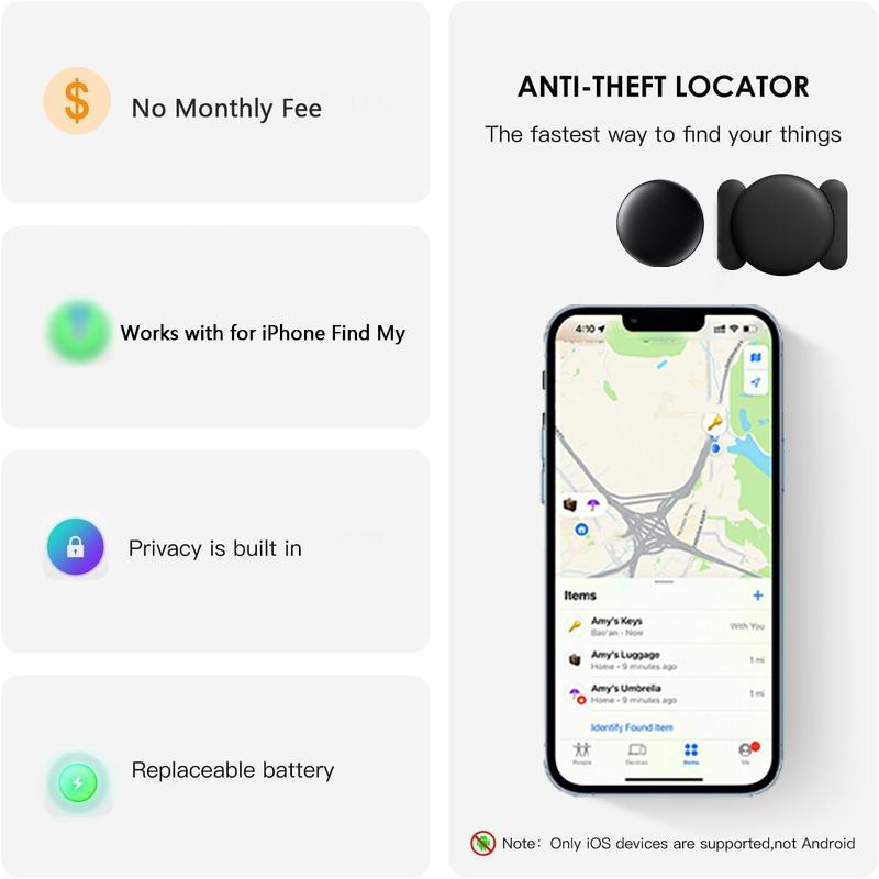 4Pack GPS Tracker Strong Magnetic Car Vehicle Tracking Anti-loss Positioning Device Car Locator work with Apple Find My APP Portable Tracker Anti-Loss Locator prevents localizador location wallet 4Pack GPS Tracker Strong Magnetic Car Vehicle Tracking Anti-loss Positioning Device Car Locator work with Apple Find My APP Portable Tracker Anti-Loss Locator prevents localizador location wallet