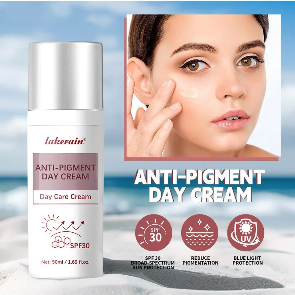 50ML Daytime Protection Anti-Pigmentation Face Cream, Antioxidant Moisturizing Skin Care, Even Tone Daily Skincare Lotion