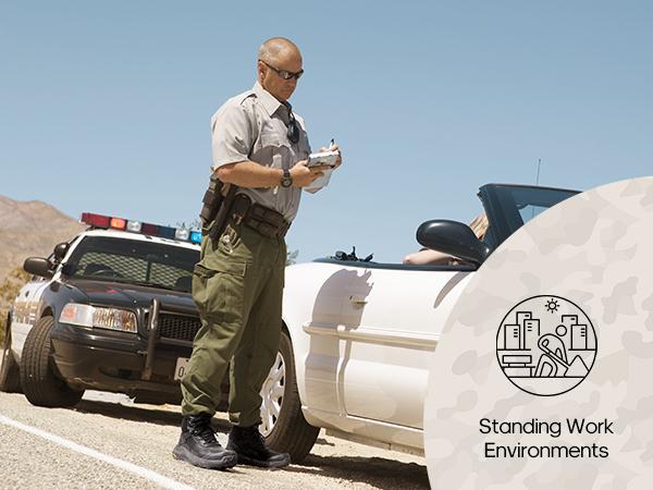 NORTIV 8 VaporGuard Men's Waterproof Military Tactical Workboots Highcut Shoes with Ankle-high Protection Durable Breathable Fabric for Outdoor & Indoor Use Black Safety Footwear SpringStatements