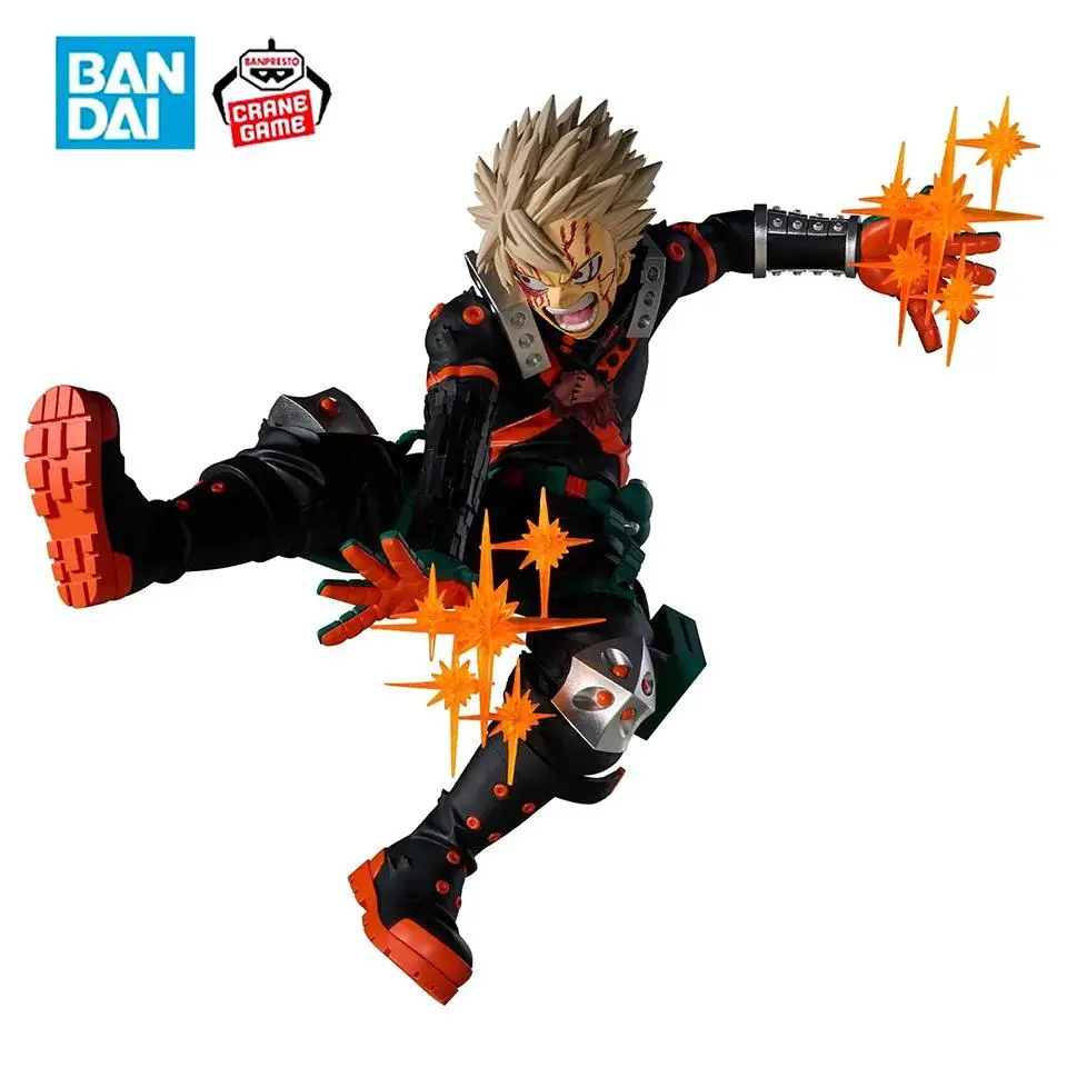 18cm Anime Peripheral Hero Bakugou Katsuki Action Figures PVC Model Decor Collectible Statue Toy Christmas Gift
