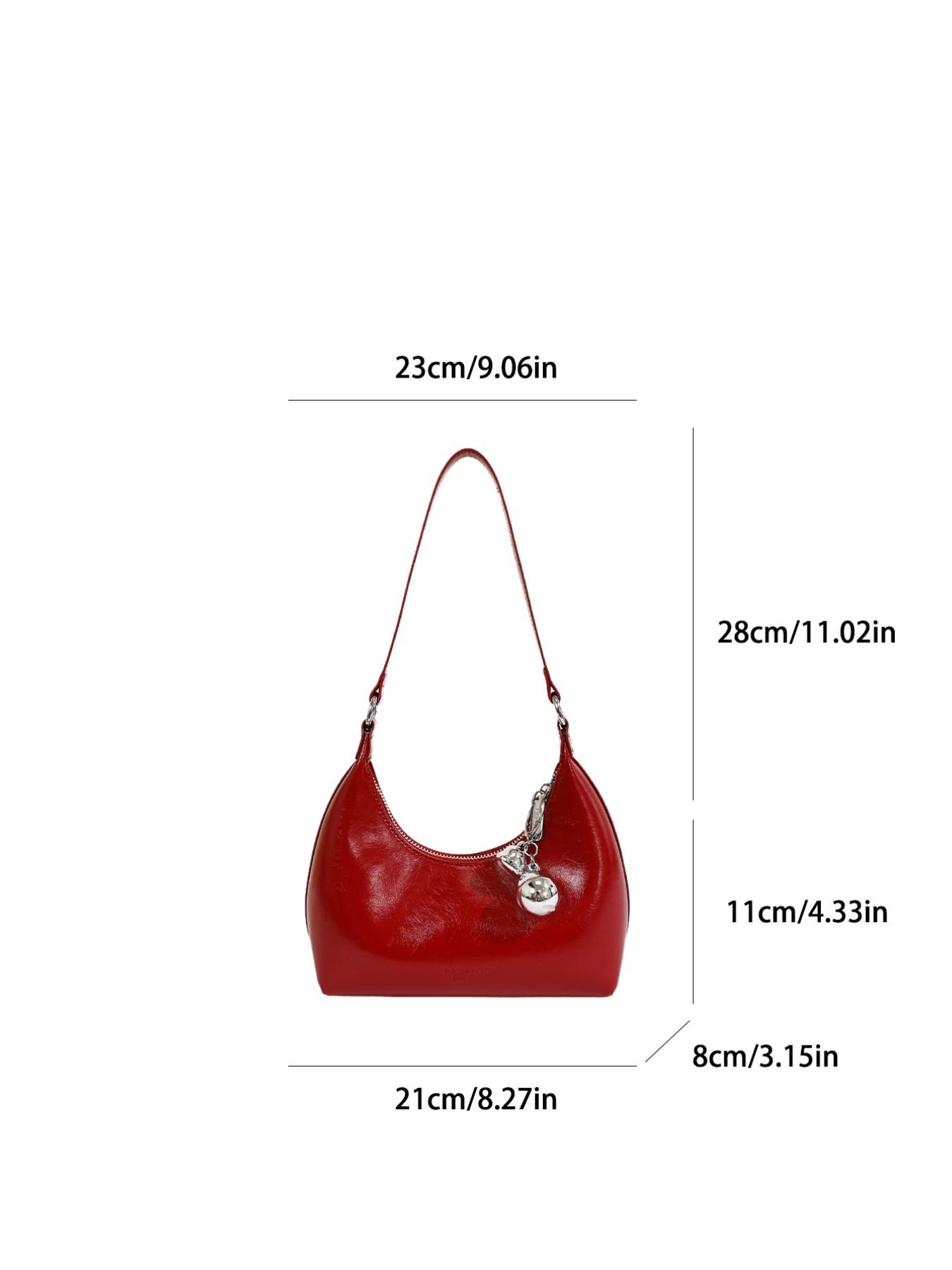 Elegant Large Capacity Crossbody Shoulder Bag, Trendy PU Material, Casual Style for All Seasons, Perfect for Travel and Daily Use
