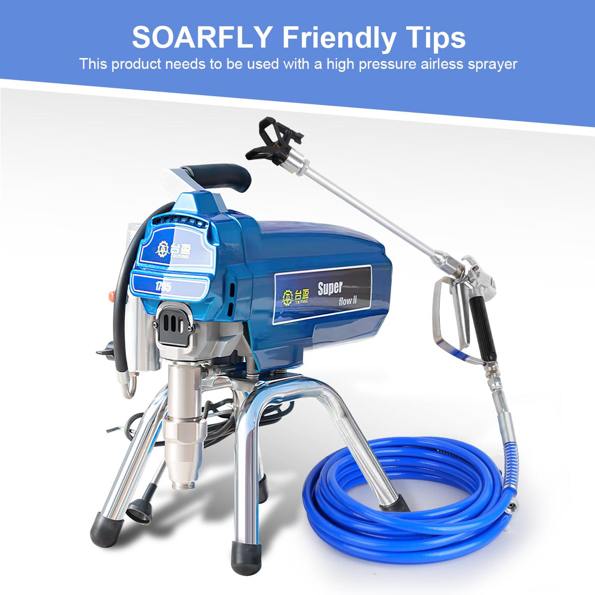 SOARFLY Tools Handheld Airless Paint Sprayer Kit | Universal Paint Spray Gun for Home & Construction | Ideal Gift for Men