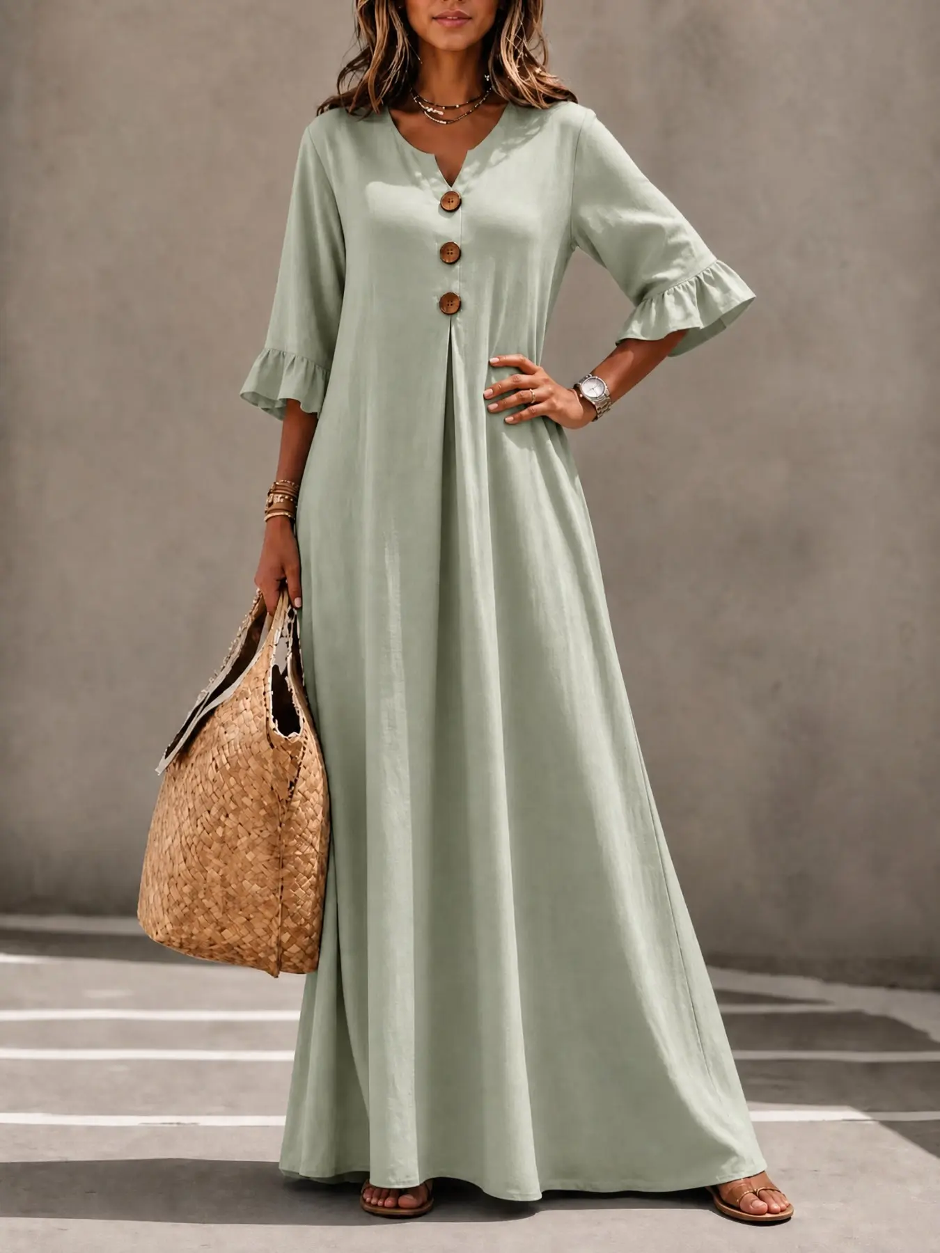 Pale green