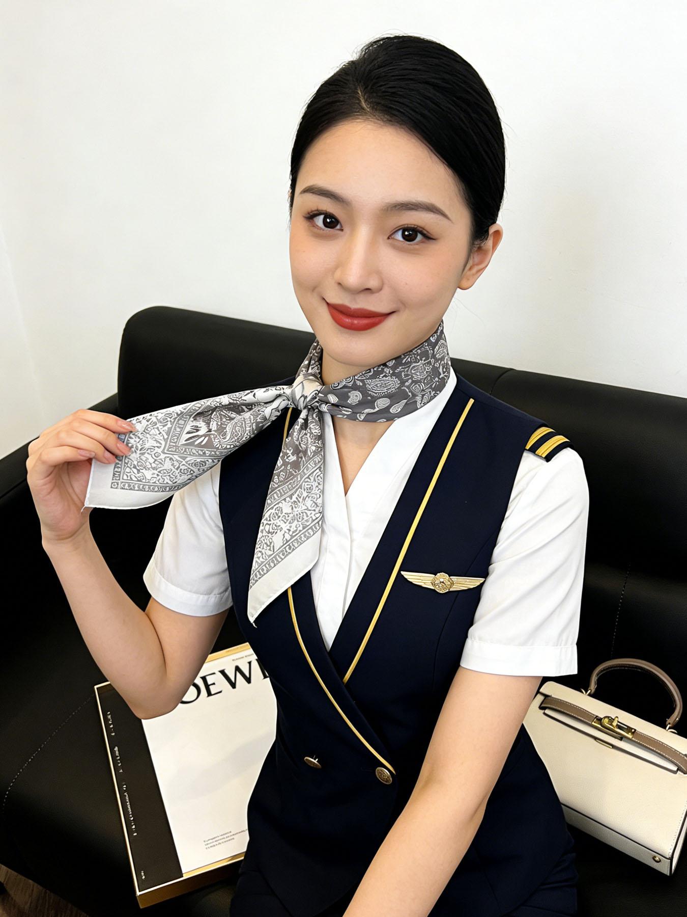 1pcs 70x70 Summer Breathable Scarf, Lightweight Headband Sun Protection, Butterfly Knot Waist Belt, Fashion Versatile Accessory