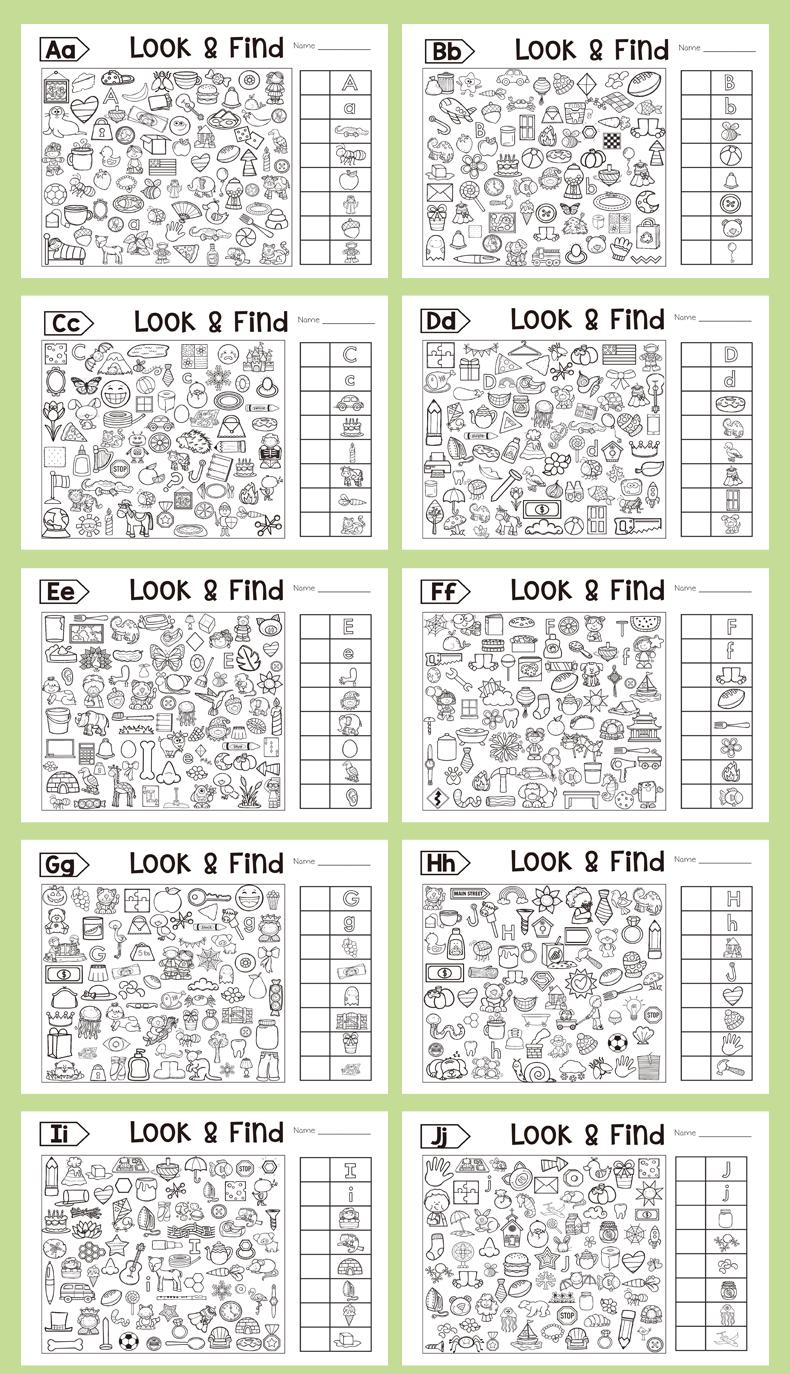 Seek and Color 100+ Hidden Objects: Interactive Coloring Book for Kids ...