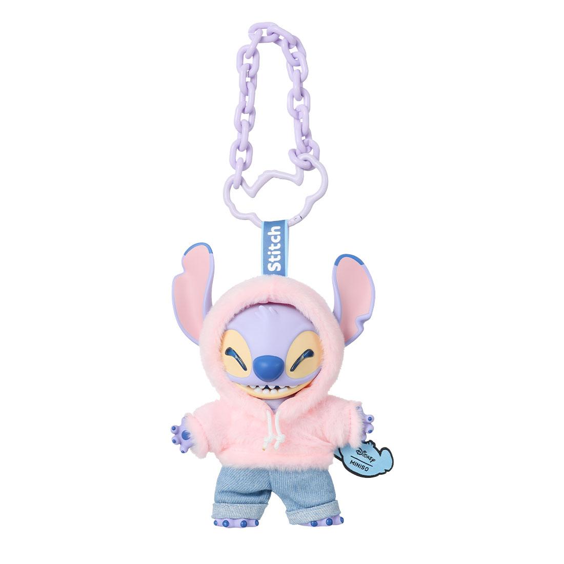 Disney Stitch GenZ Street Series Vinyl Plush Blind Box - Fashion Pendants, Bag Charms for Shopping and Party, Hiphop Style Keychains, Suitable as Gifts for Youth, Christmas Gifts