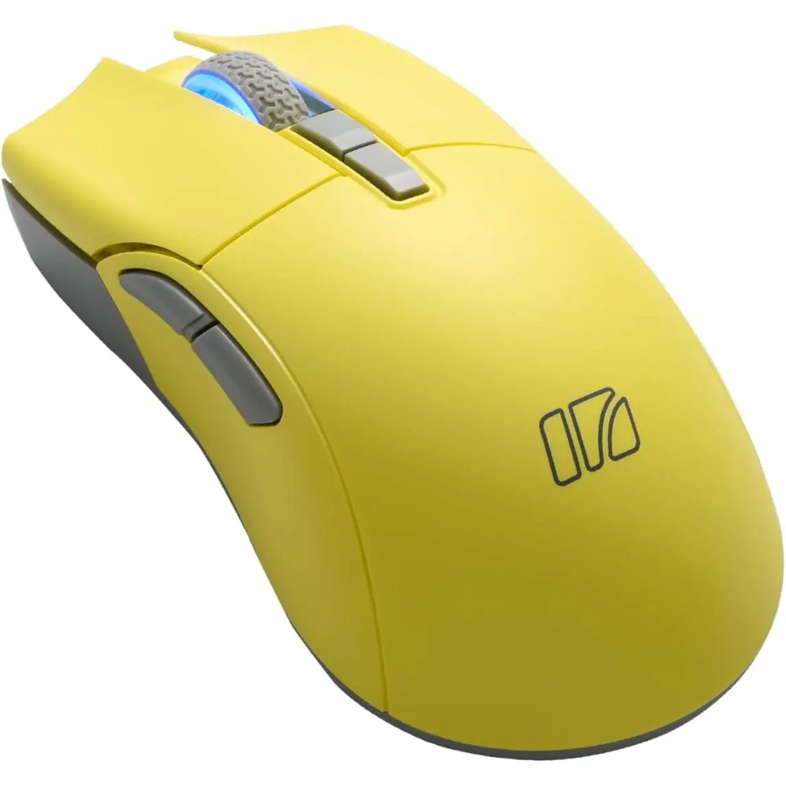 iRocks M31R  Gaming , Triple Mode 2.4G/ /USB-C Detachable  Gaming , Kailh GM8.0 Switches,  PixArt PAW3395 Optical Sensor, Up to 26,000 DPI -  Yellow