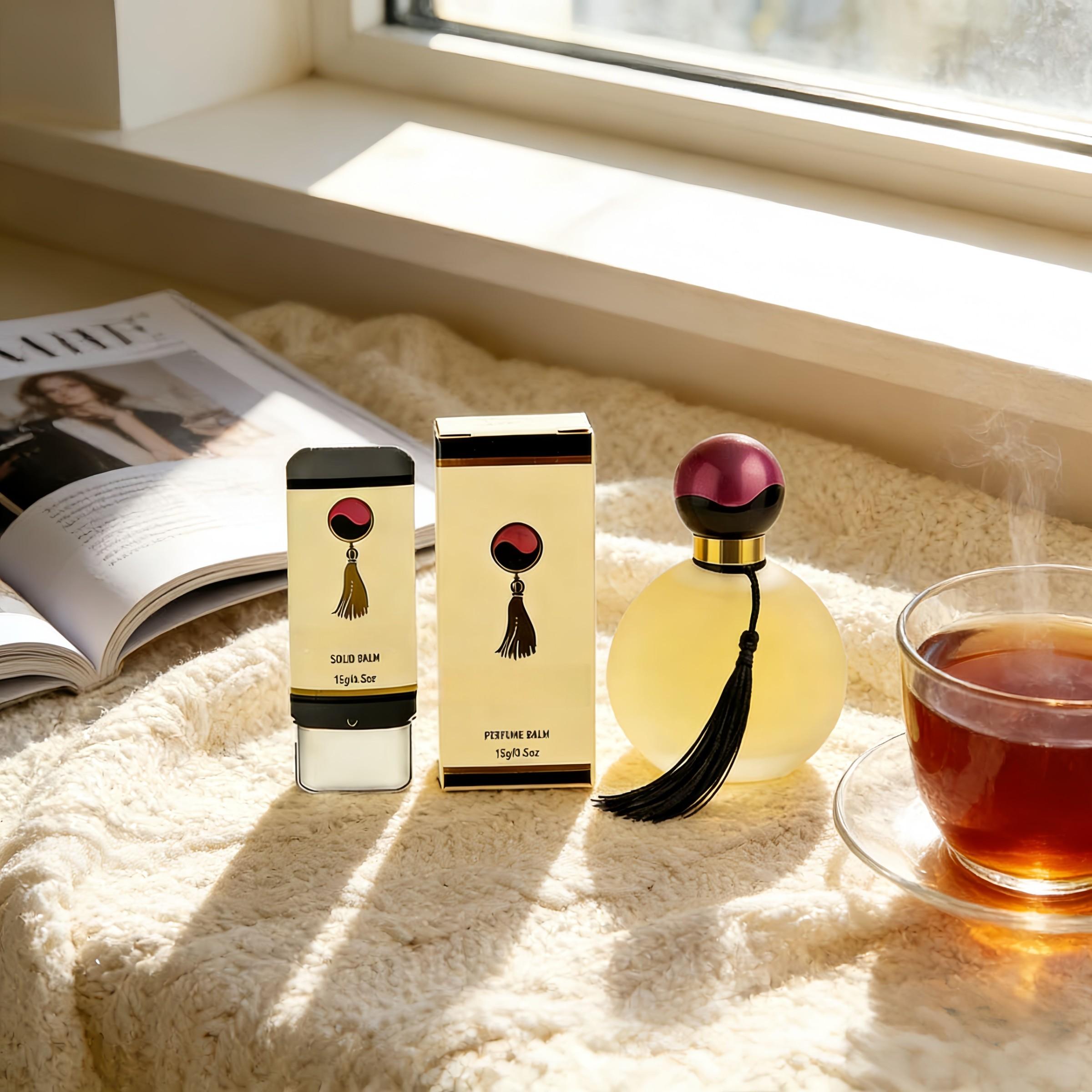 1PCS\2PCS\set Women's Perfume Set with Candle Wax, Perfect Gift for Mother's Day & Valentine's Day, Elegant Leak-Proof Bottle Design