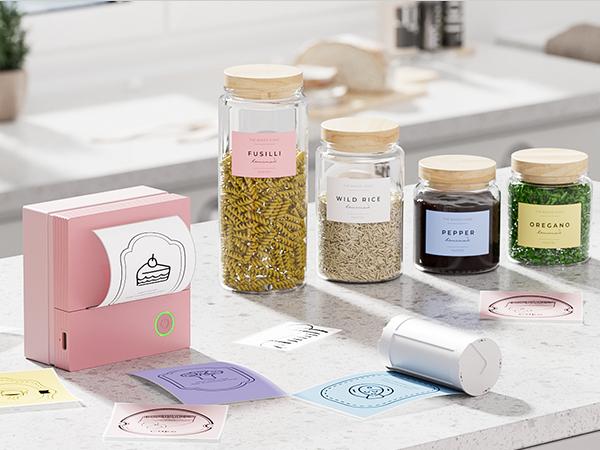 PM290C Self-Adhesive Thermal Printer Stickers Paper, 54mmx3.2m Mini Sticker Printer Paper, 3 Rolls(Printer Not Included - Tape Only for PM290C) PM290C Self-Adhesive Thermal Printer Stickers Paper, 54mmx3.2m Mini Sticker Printer Paper, 3 Rolls(Printer Not Included - Tape Only for PM290C)