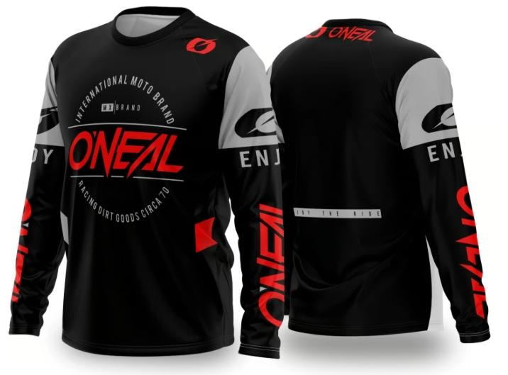 New off-road motorcycle/mountain speed reduction cycling suit for men and women, professional racing sports long sleeved T-shirt