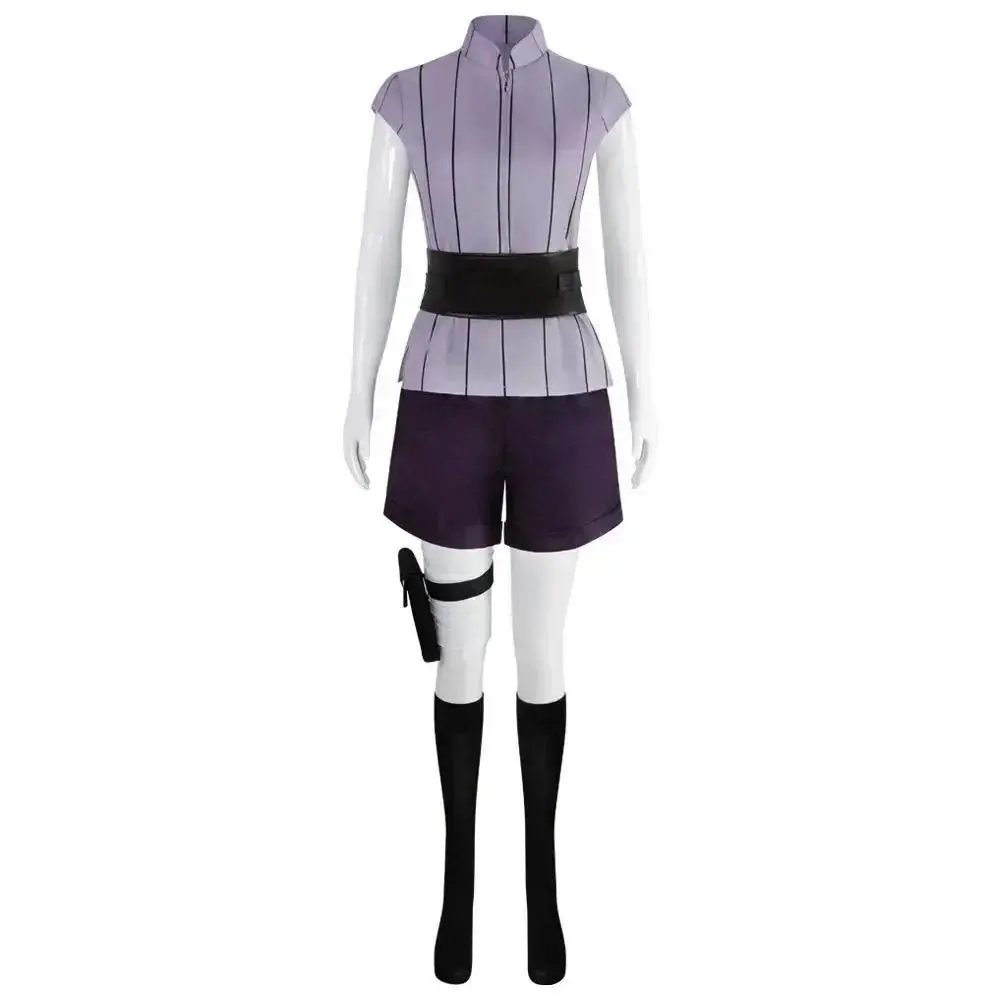 Halloween cartoon Hinata Hinata Cosplay Costume Wig Women's Costume Halloween Carnival Party Set