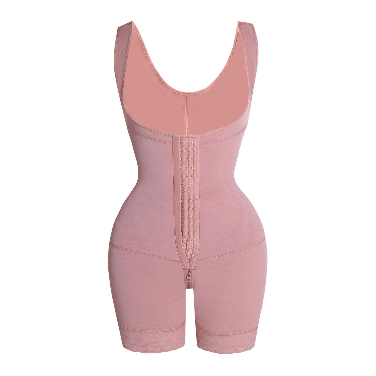 Tummy Tuck Compression Garment for Women Fajas  Shapewear  Women Tummy Control Open Bust Thigh Slimmer Body Shaper