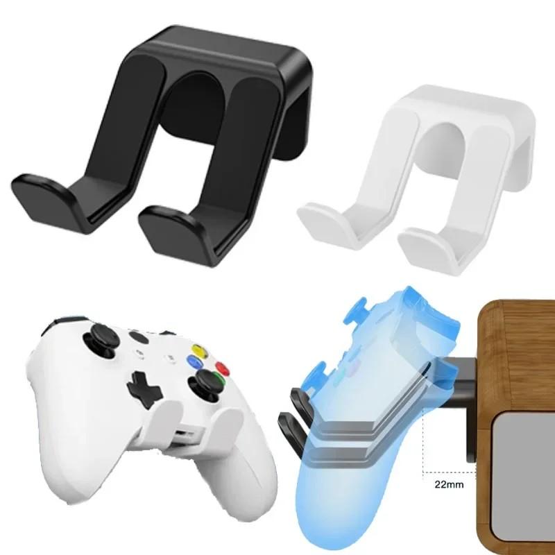 1PC Wall Mounted Game Controller Bracket, No Punching Required, Controller Storage Rack, Gamepad Headphone Headset Hanging Bracket Hanger