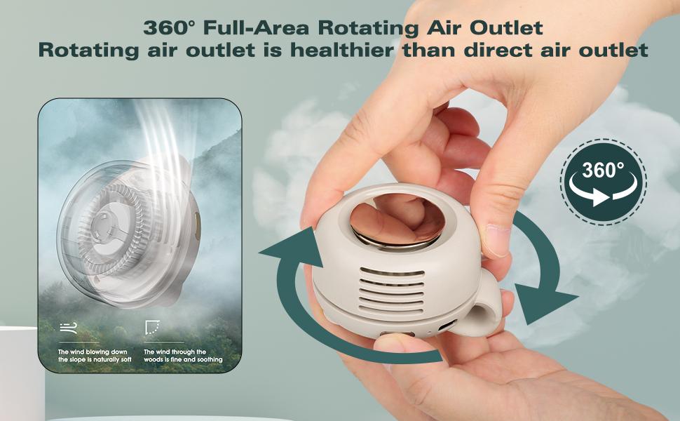 Mini Bladeless Fan. Portable, rechargeable, and silent. Features 3 adjustable speeds, a rotating body, and versatile use as a handheld, waist-mounted, or phone cooling fan. Ideal for outdoor travel,Perfect Gift Mini Bladeless Fan. Portable, rechargeable, and silent. Features 3 adjustable speeds, a rotating body, and versatile use as a handheld, waist-mounted, or phone cooling fan. Ideal for outdoor travel,Perfect Gift
