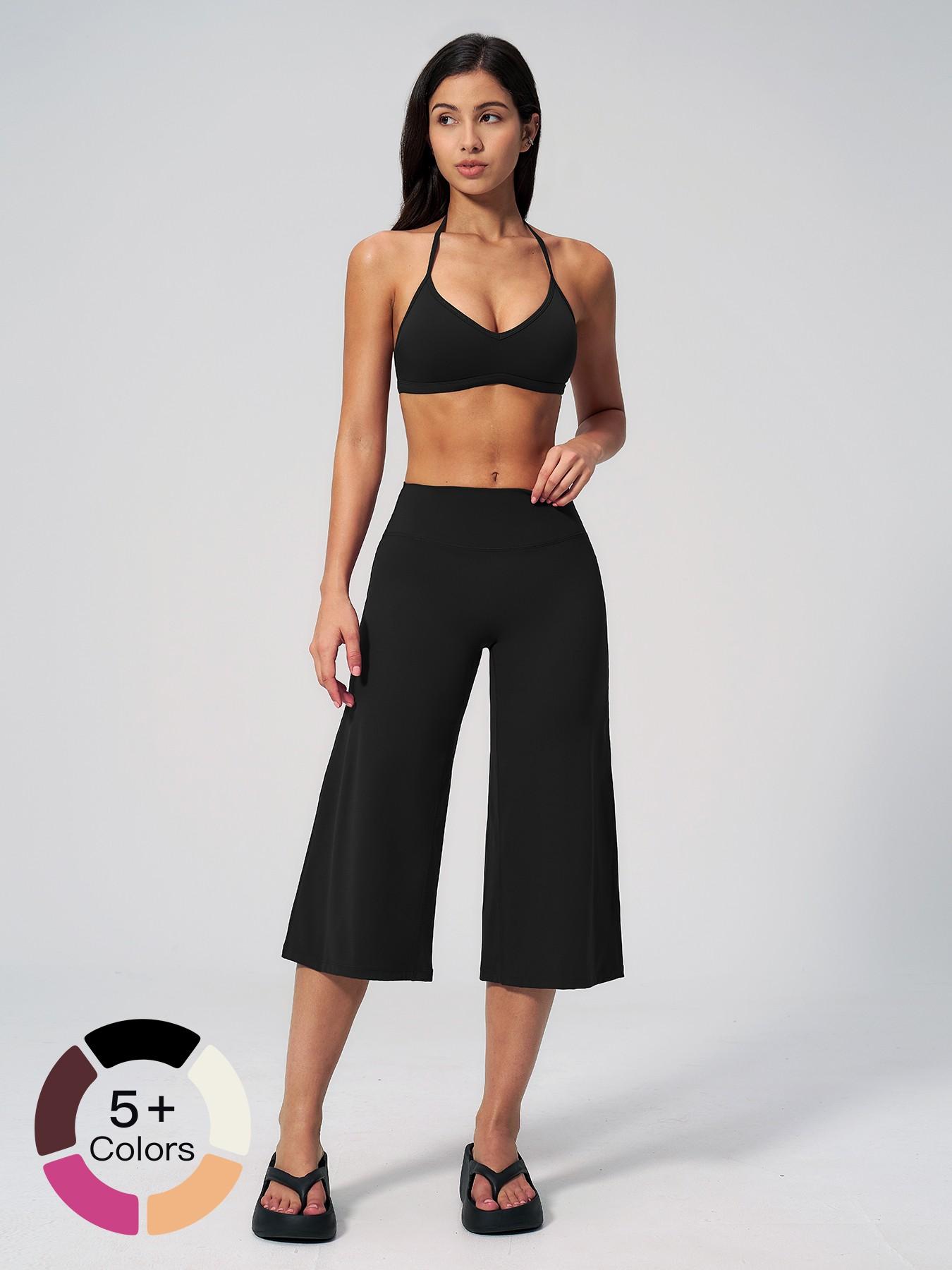 Women's Yoga Set, High-End Sport Bra with Shock Absorption, Tight Fit Quick-Dry High-Waist Shorts, Yoga for Women
