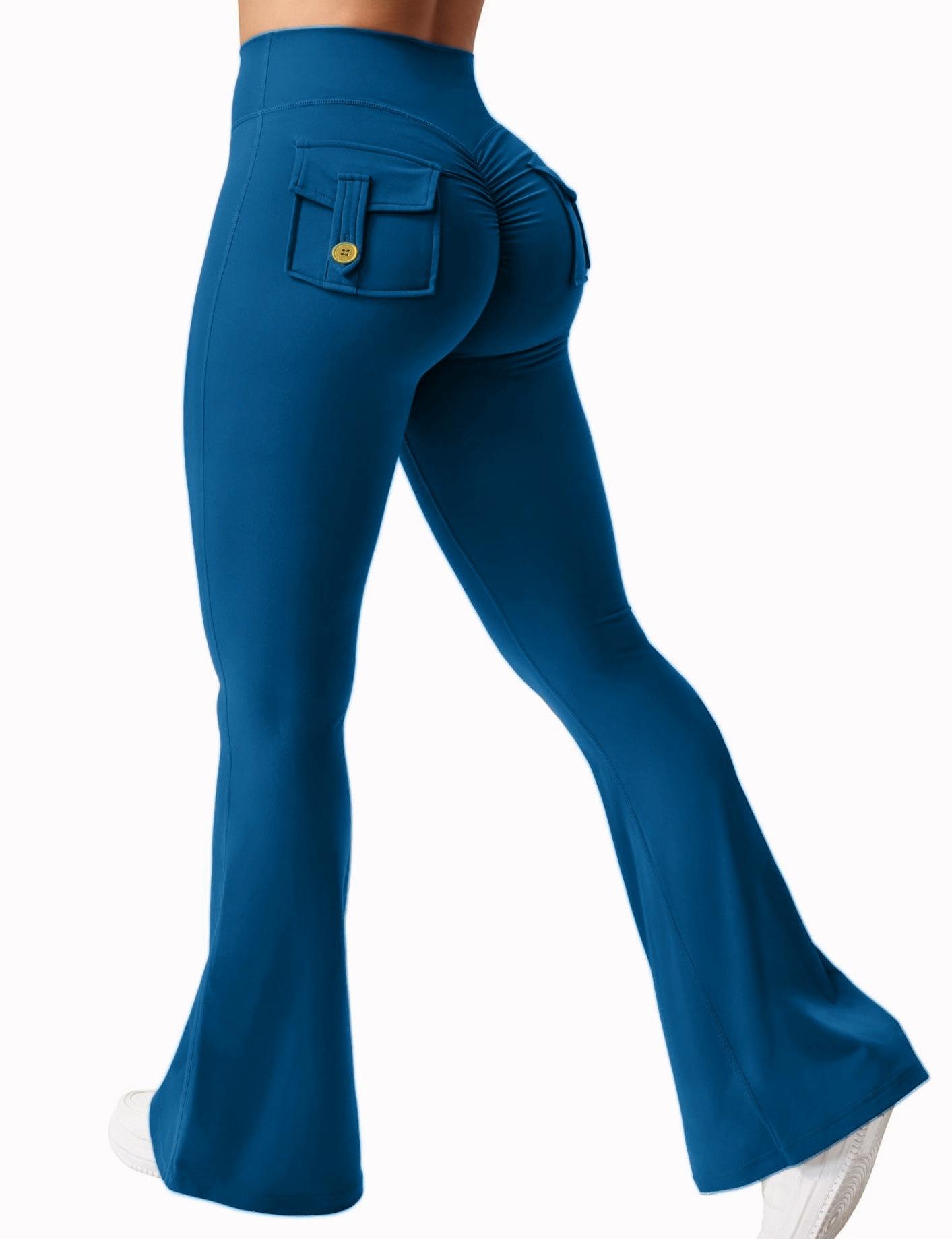 Women's 2026 New Arrival Seamless High Waist Flare Leggings Tummy Control Butt Lifting Bootcut Yoga Pants Stretch Flared Workout Leggings for Fitness Running Athletic
