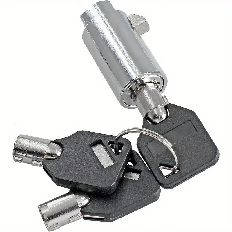 1 Set Universal Vending Machine Security Lock Set - Keyed Alike System with Durable Tubular Keyway Design