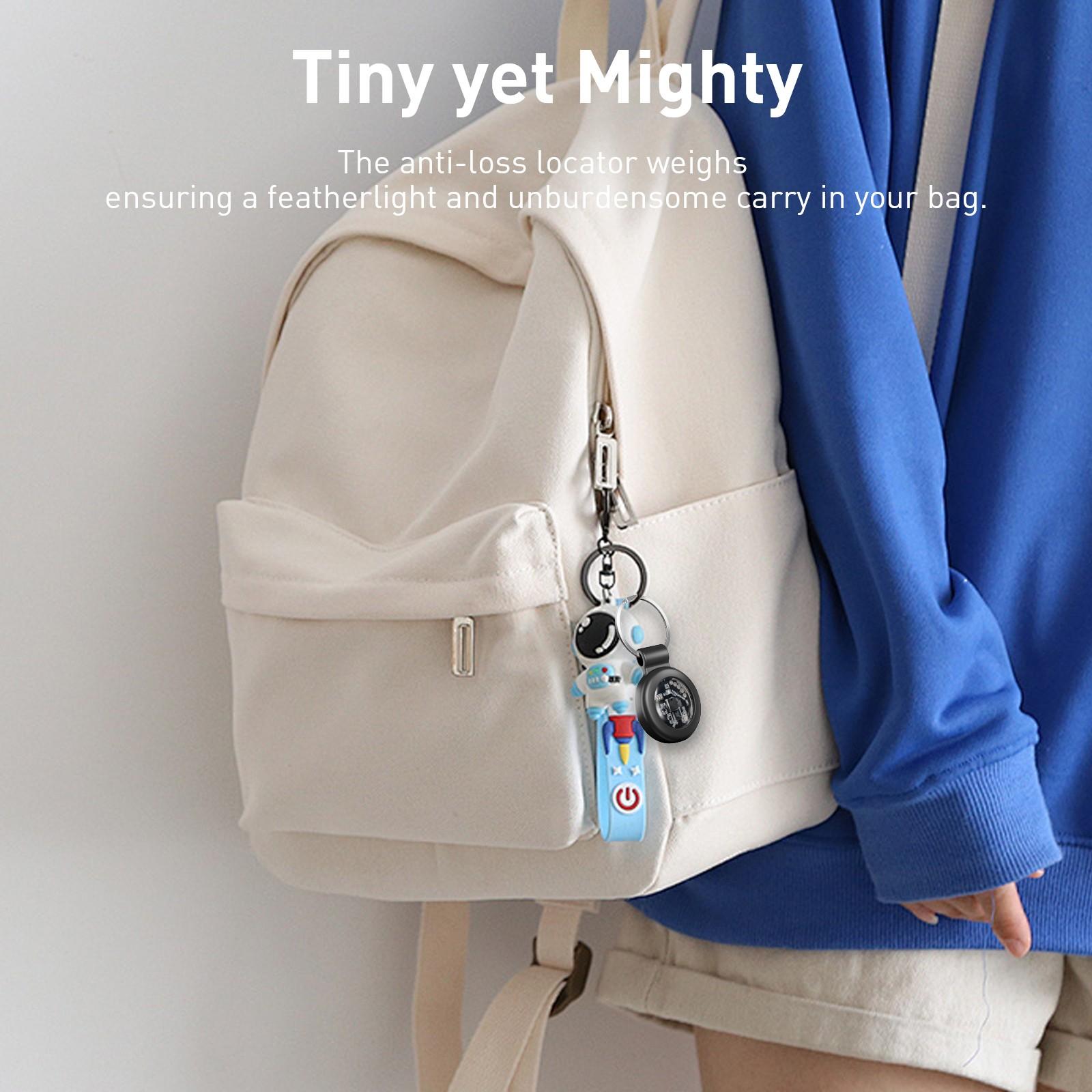 1/2/4pcs Transparent Vehicle Locator with High-Quality Keychain Case, Global Tracking, Supports Apple Find My, Fits Cars Bikes Motorcycles Pets Luggage