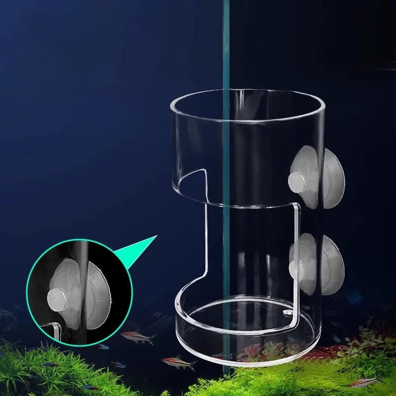 Anti-Slip Aquarium Feeding Ring for Fish, Essential Aquatic Supplies, Plastic Floatation Circle, Round/square Feeding Ring, Feeder, Fish Tank
