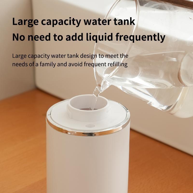 Automatic Soap Dispenser Wall-Mounted Touch-Free Infrared Foam Hand Wash Machine, USB Rechargeable, Hygienic and Convenient for Home Bathroom