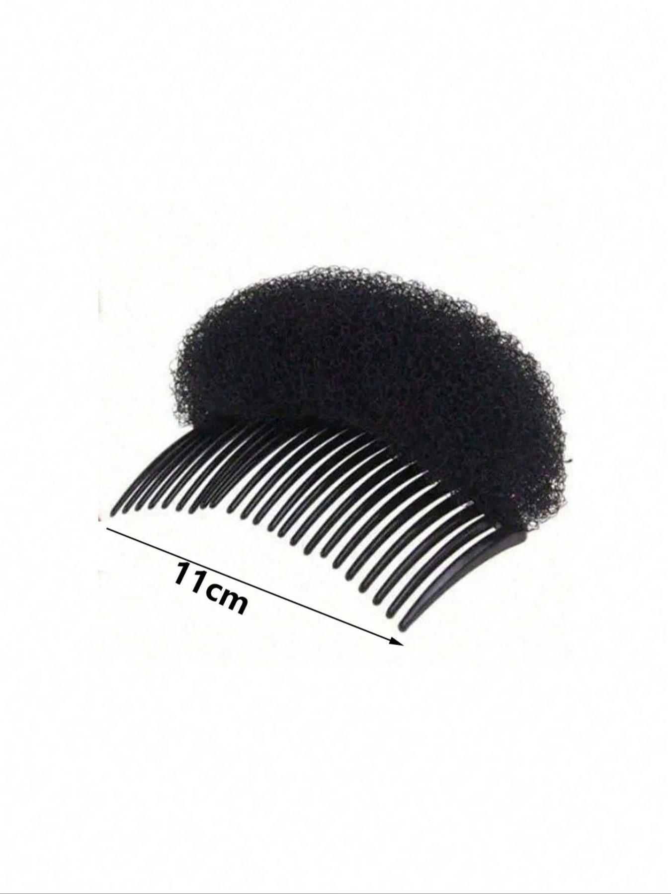 Fluffy Sponge Hair Cushion Volumizing Root Lift Tool ，Hair Accessories for Girls Hair Volume Invisible Hair Pad, On Both Sides Heightening Invisible Sponge Back Head Hair Comb, Sponge BB Hair Clip Headpiece - DIY Dry Hair Styling, Natural Look Voluminous