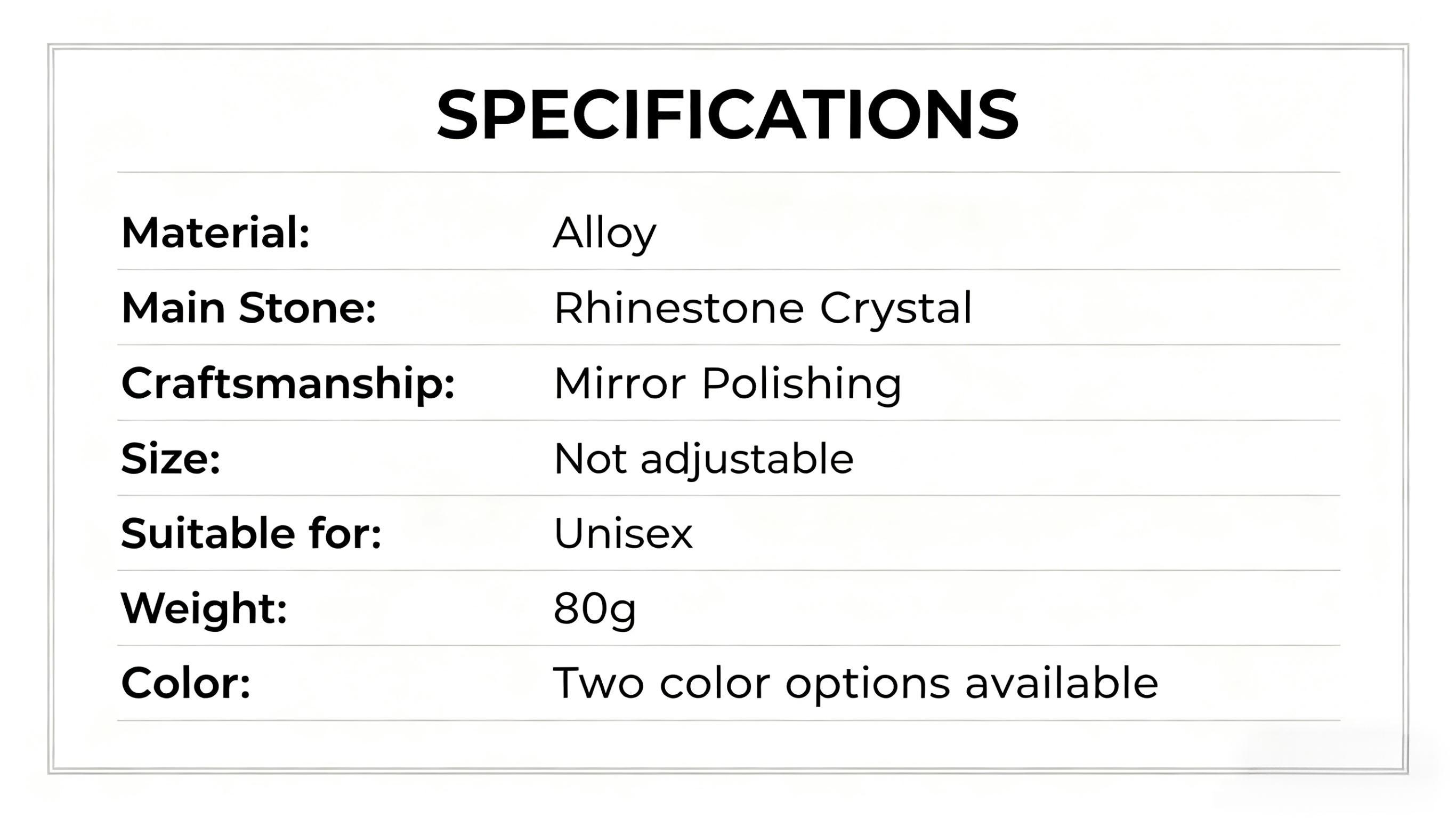 24" Iced Cross Necklace for Men, Hypoallergenic Alloy with Tarnish-Resistant Finish