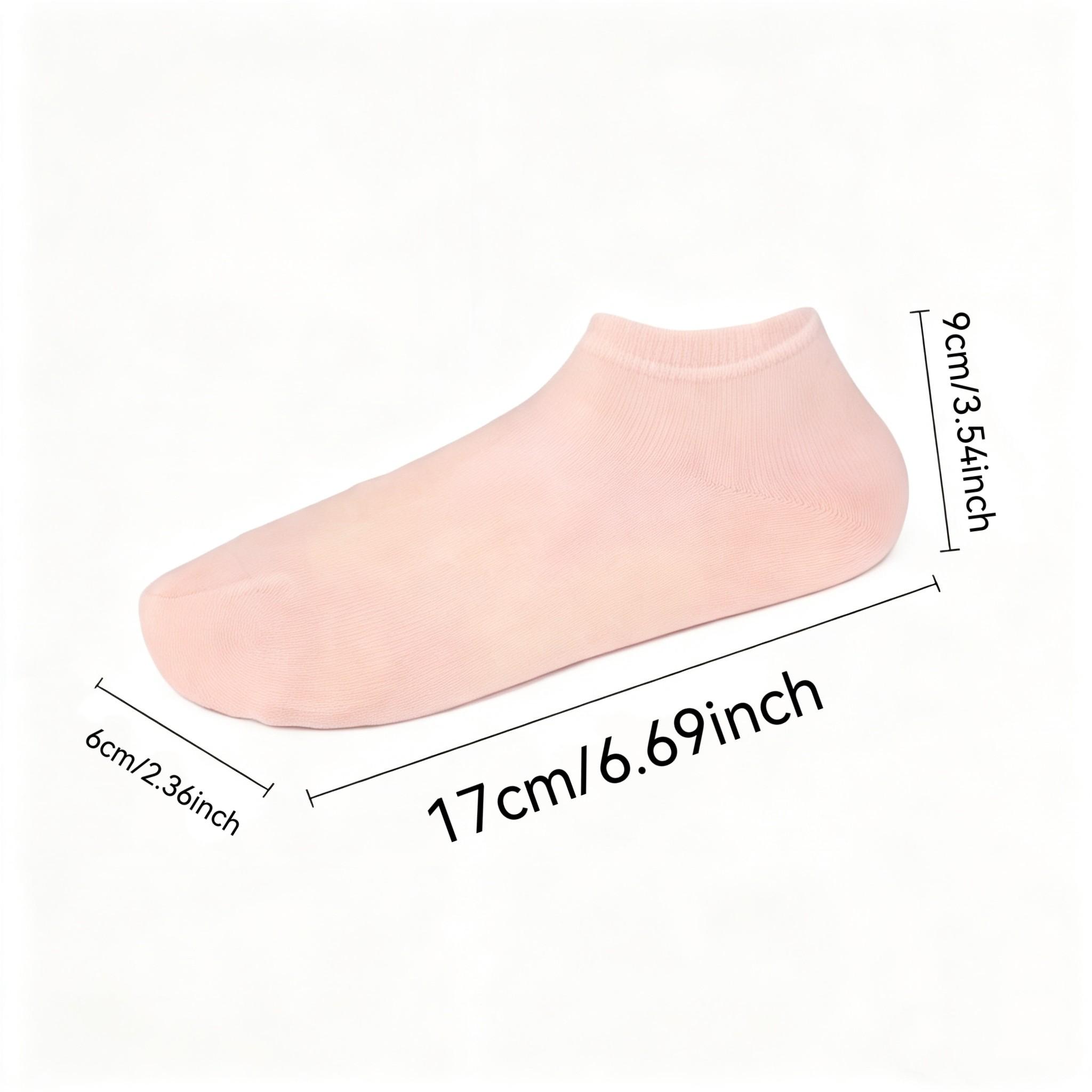 Silicone Foot Care Socks for Dry Feet and Cracked Heels, Softening Rough Skin, Elastic Fit, Moisturizing, Prevents Cracks, Beach Socks