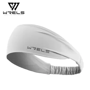 Wrels Sweat-Wicking Sports Headband, Workout Headband, Elastic Breathable Solid Color Hair Tie, Suitable for Yoga Pilates Running Fitness