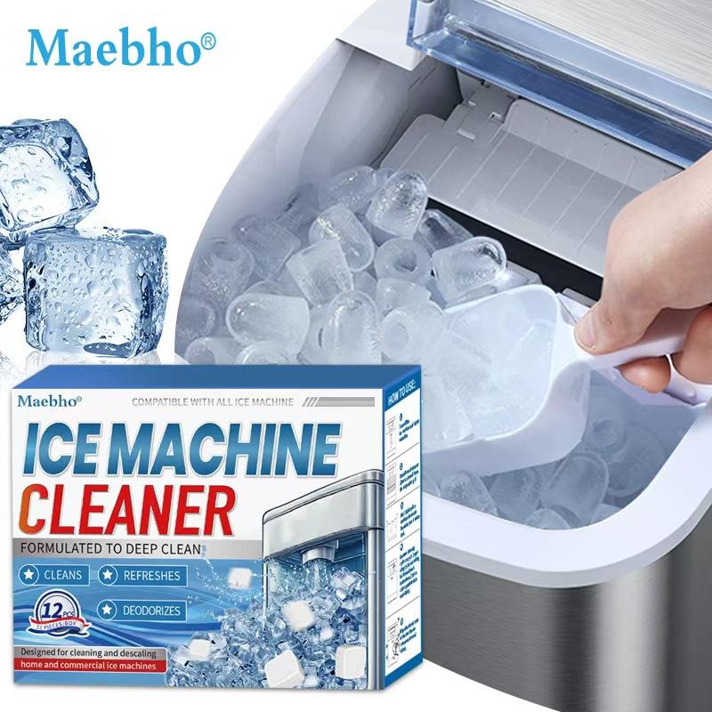 Newly packaged AGICEA 12-piece ice maker cleaner descaling agent, upgraded formula, suitable for household ice maker cleaner, ice machine cleaner Newly packaged AGICEA 12-piece ice maker cleaner descaling agent, upgraded formula, suitable for household ice maker cleaner, ice machine cleaner