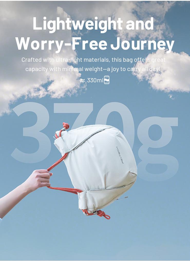 PGYTECH OneGo Rope Strap Camera Bag – Multifunctional Shoulder Bag for Urban Photographers. Compact Camera Bag Compatible with Sony/Canon/Nikon/Mirrorless Cameras, Midnight Black