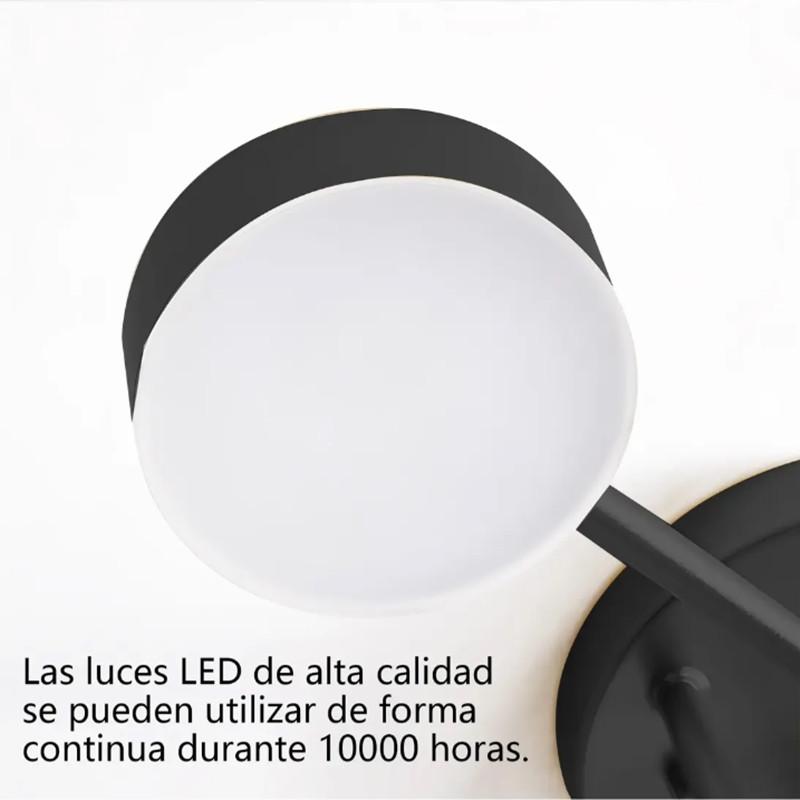 Creative 6-Light LED Ceiling Light, Modern Farmhouse Chandelier, Ideal for Kitchen, Bedroom, Hallway, Home Decor