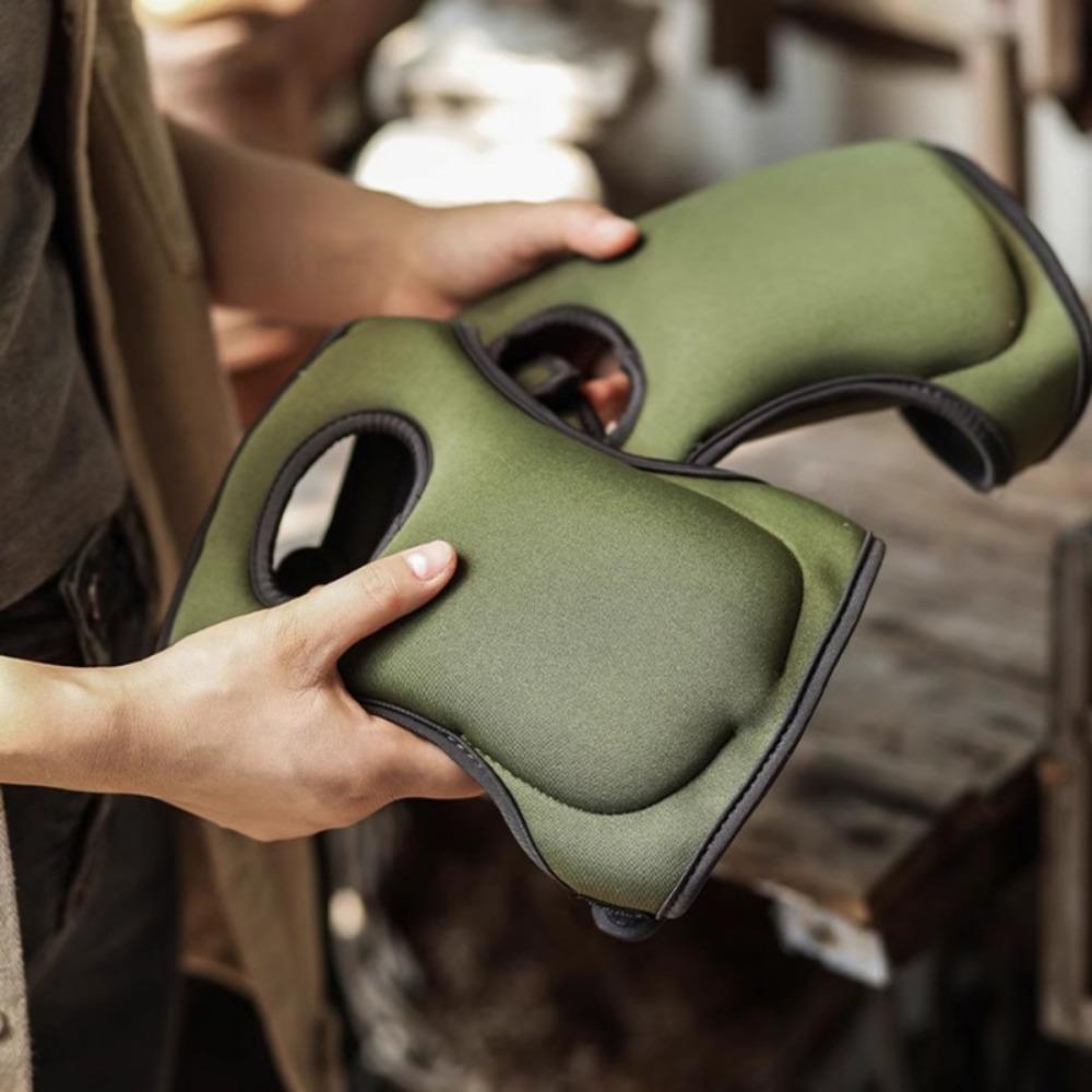 Comfortable Adjustable Gardening Knee Pads Set - Durable Non-Slip Design, Suitable for Gardening and Lawn Care