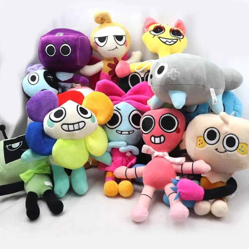Hot 32 Styles Cute World Ragdoll Filled Horror Game Small Stone Plush Toy Soft Pillow Doll Children's Gift Doll Children's Gift Popular toys 2026 Hot selling toys