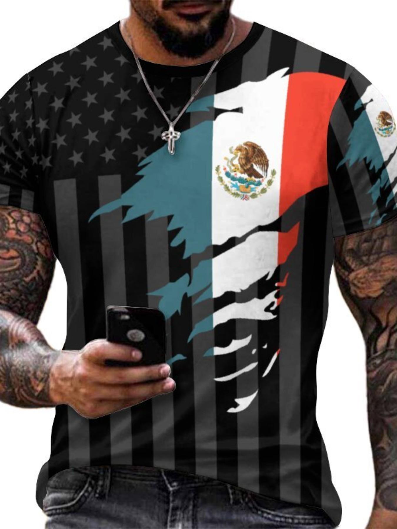 Unisex geometric pattern soccer jersey, stretch fabric sportswear, casual all-season wear, outdoor sports and games World Cup