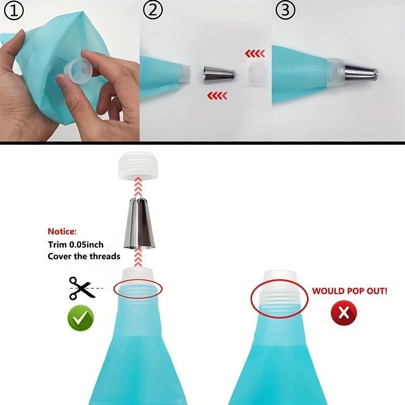 152-Piece Cake Piping Tips Set, Cake Decoration Kit, Cake Carving Tools, Stainless Steel Material, Baking Supplies, Professional Quality