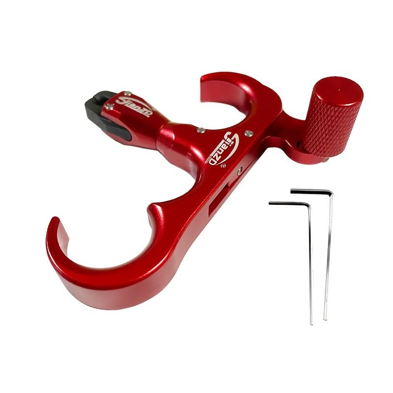 JianZD 3-Finger Thumb Bow Release, Adjustable Sensitivity & 360° Rotatable Head, Aluminum Alloy for Target Shooting,For Compound Bow Precision Archery Release Aids Three Finger Grip Alloy Construction Durable alloy material JianZD 3-Finger Thumb Bow Release, Adjustable Sensitivity & 360° Rotatable Head, Aluminum Alloy for Target Shooting,For Compound Bow Precision Archery Release Aids Three Finger Grip Alloy Construction Durable alloy material